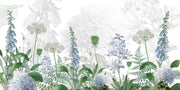 Blue Fields Wall Mural