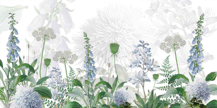 Blue Fields Wall Mural