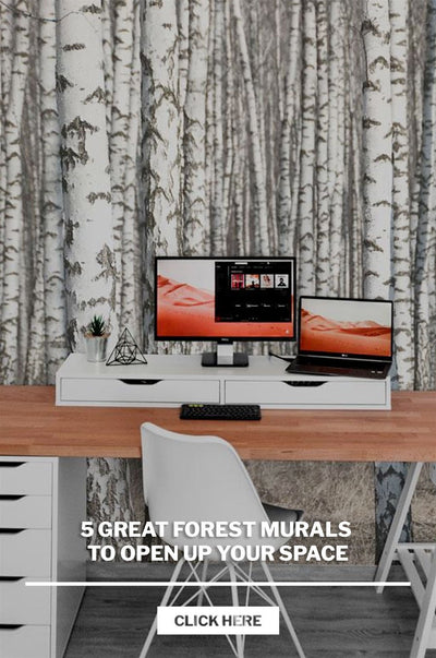 5 superbes peintures murales forestières pour ouvrir votre espace