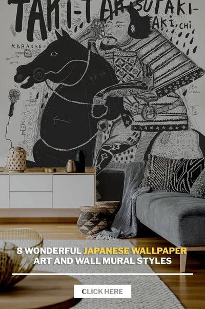 8 magnifiques styles de papier peint et de fresques murales japonais