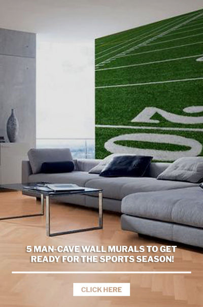 5 peintures murales de Man-Cave pour se préparer à la saison sportive !