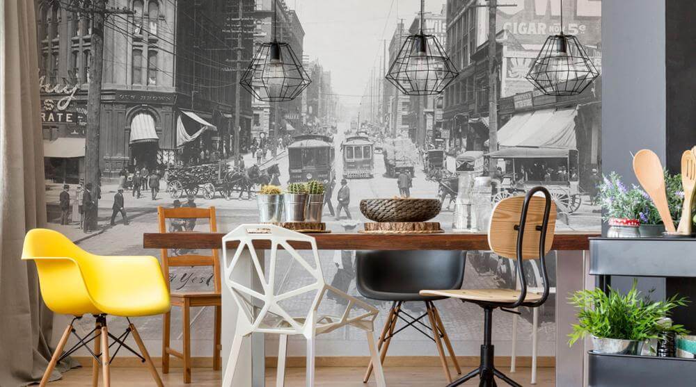 Dining Room Wall Murals