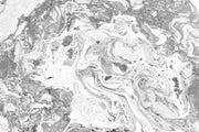 Black and White Marbleized Wall Mural